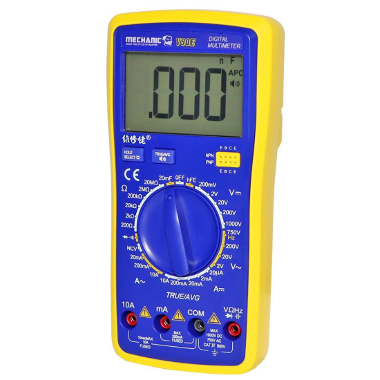 MECHANIC V90E INTELLIGENT MULTIMETER AUTOMATIC DIGITAL DISPLAY METER