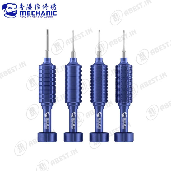 Mechanic Blue Armor 4 in 1 Precision Screwdriver Set Mechanic Blue Armor 4 in 1 Precision Screwdriver Set