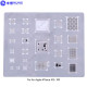 Mijing 3D A12-2 BGA Reballing Stencil for Apple iPhone XS / XR Mijing 3D A12-2 BGA Reballing Stencil for Apple iPhone XS / XR