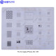 Mijing 3D A12-2 BGA Reballing Stencil for Apple iPhone XS / XR Mijing 3D A12-2 BGA Reballing Stencil for Apple iPhone XS / XR