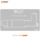 AMAOE Middle Layer Stencil for iPhone 15, 15 Plus Reballing AMAOE Middle Layer Stencil for iPhone 15, 15 Plus Reballing