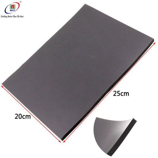 SOFT BLACK RUBBER MAT FOR OCA LAMINATING MACHINE - 5MM