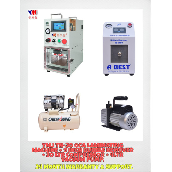 YMJ TH-30 LITE OCA LAMINATING MACHINE WITH FULL SET