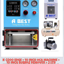 ABEST K-2200 EDGE + / FLAT SCREEN OCA LAMINATION MACHINE FULL SET