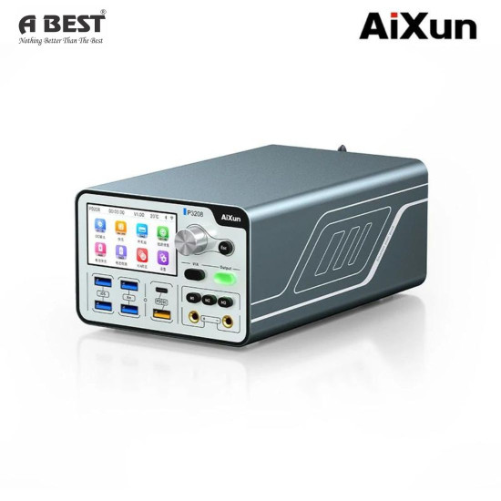 AIXUN P3208 320W 32V / 8A MULTI-FUNCTION INTELLIGENT ADJUSTABLE REGULATED POWER SUPPLY WITH FAST CHARGE ADAPTOR