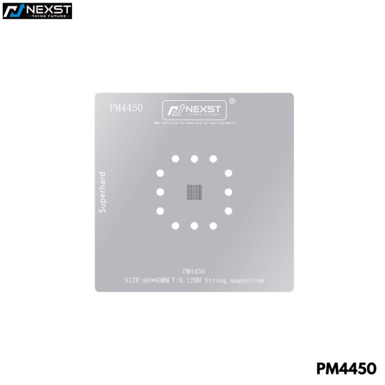 NEXST PM4450 POWER IC REBALLING STENCILS - 0.12MM 