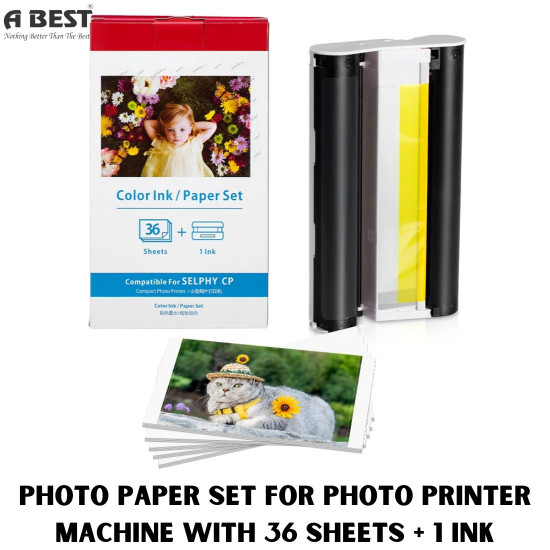 ABEST PHOTO PAPER FOR HIGH-DEFINITION COLORFUL PHONE COVER PROTECTIVE FILM PRINTER MACHINE - 36 PCS