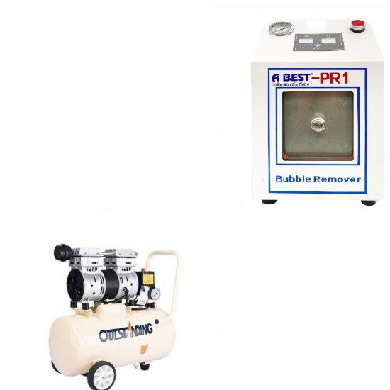 ABEST PR-1 BUBBLE REMOVER WITH AIR COMPRESSOR 30LTR