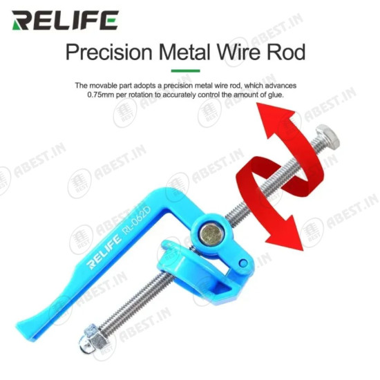 Relife RL-062D Manual Glue Gun for Solder Paste & UV Adhesive