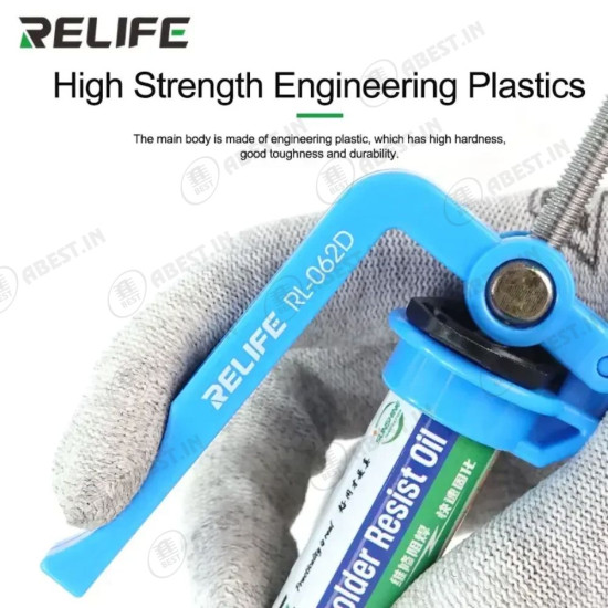 Relife RL-062D Manual Glue Gun for Solder Paste & UV Adhesive