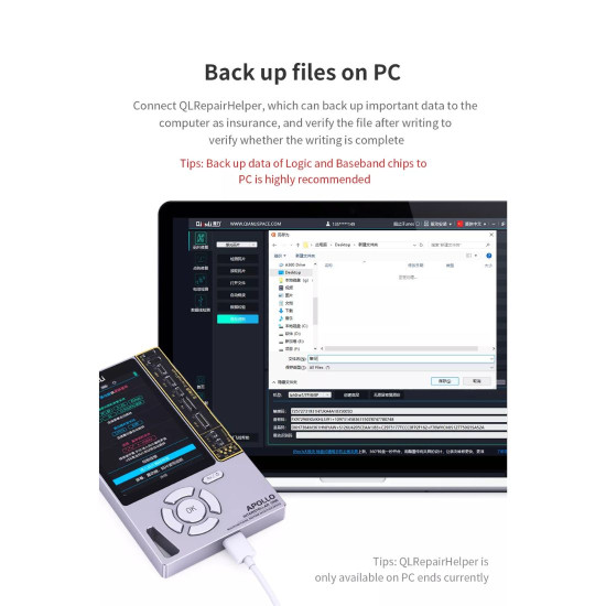 QIANLI APOLLO TRUE TONE/BATTERY PROGRAMMER FOR IPHONE 6-12 PRO MAX 
