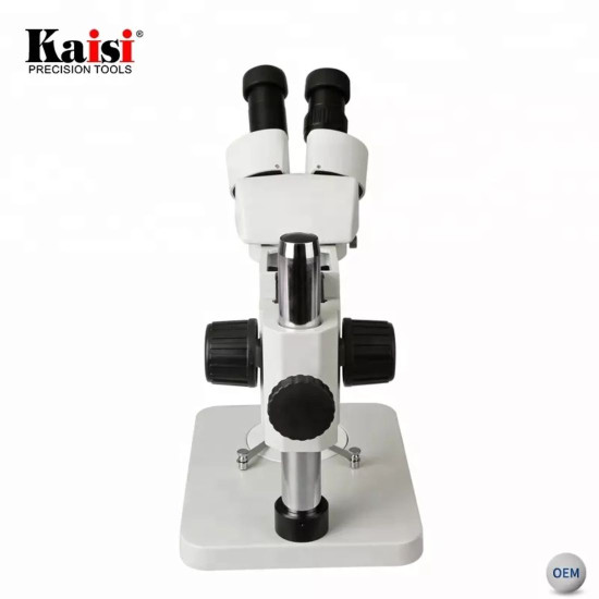 KAISI 20X/40X WIDEFIELD STEREO BINOCULAR MICROSCOPE WITH LED LIGHT