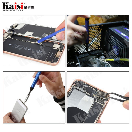 KAISI K-1766 MULTIFUNCTIONAL SCREWDRIVER TOOL SET WITH OPENER PRY & REPAIR DISASSEMBLE KIT 