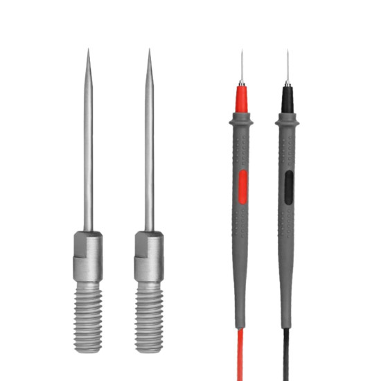 KAISI K-2205 SUPERFINE REPLACEABLE STEEL NEEDLE DIGITAL MULTIMETER TEST PROBE