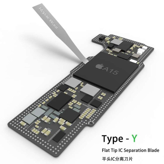 2UUL X REPAIR WANT YCS 3 IN 1 BLADES SET FOR MOTHERBOARD BGA IC GLUE CLEANING