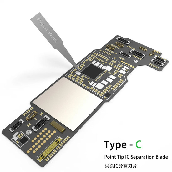 2UUL X REPAIR WANT YCS 3 IN 1 BLADES SET FOR MOTHERBOARD BGA IC GLUE CLEANING