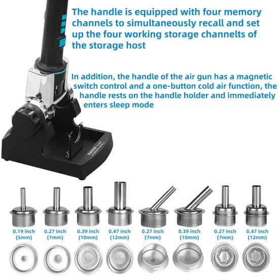 SUGON 8630 PRO HOT AIR REWORK SMD MACHINE WITH NEW LINEAR HANDLE ( 1300W )