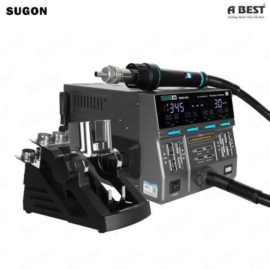 SUGON 8650 1300W INTELLIGENT DIGITAL DISPLAY HOT AIR GUN BGA DESOLDERING REWORK STATION - 3 MODE