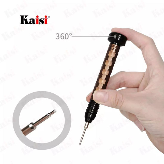 KAISI K-8926 TORQUE HIGH RANGE 3D SCREWDRIVER SET - 6 IN 1