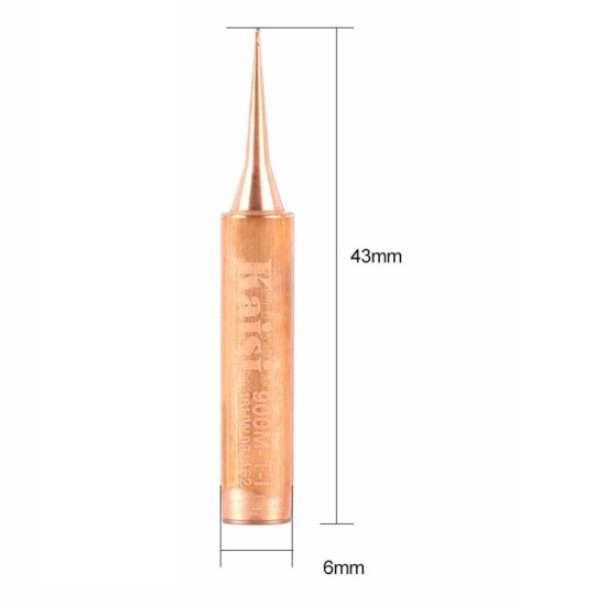 KAISI 900M-T-I OXYGEN FREE COPPER SOLDER IRON TIP