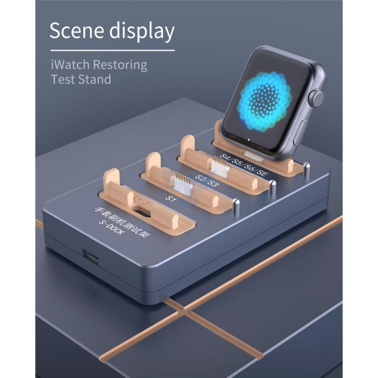 JCID AIXUN S-DOCK REBOOT TOUCH SCREEN FAILURE REPAIR FOR APPLE WATCH SE/S1/S2/S3/S4/S5/S6