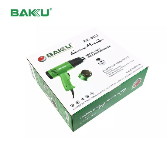 BAKU 8033 HOT AIR GUN WITH DUAL TEMPERATURE FOR HEAT SHRINK WRAPPING