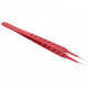 B&R BT-16 HIGH PRECISION HOLE DESIGN TWEEZER - STRAIGHT