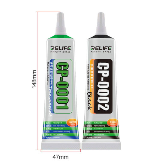 RELIFE CP-0001 TRANSPARENT GLUE FOR LCD SCREEN AND FRAME BONDING - 50ML