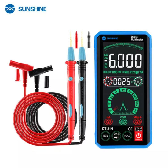 SUNSHINE DT-21N AC/DC TOUCH SCREEN DIGITAL MULTIMETER