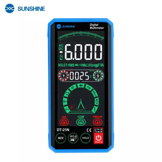 SUNSHINE DT-21N AC/DC TOUCH SCREEN DIGITAL MULTIMETER