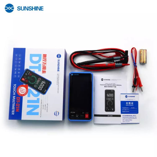 SUNSHINE DT-21N AC/DC TOUCH SCREEN DIGITAL MULTIMETER