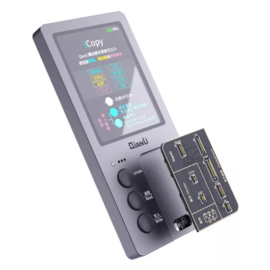 QIANLI ICOPY PLUS 2.1 REPAIR PROGRAMMER WITH EXTENSION BOARDS (BATTERY/TRUE TONE/VIBRATOR/LIGHT SENSOR)