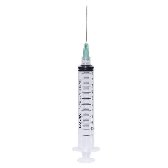 SYRINGE FOR SOLDER & FLUX PASTE STORAGE WITH NEEDLE - 10CC