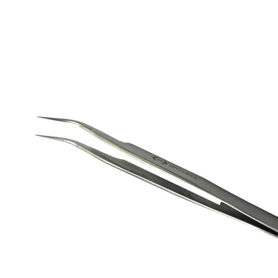 IPOHMZ TS-15 CURVED STAINLESS STEEL TWEEZER