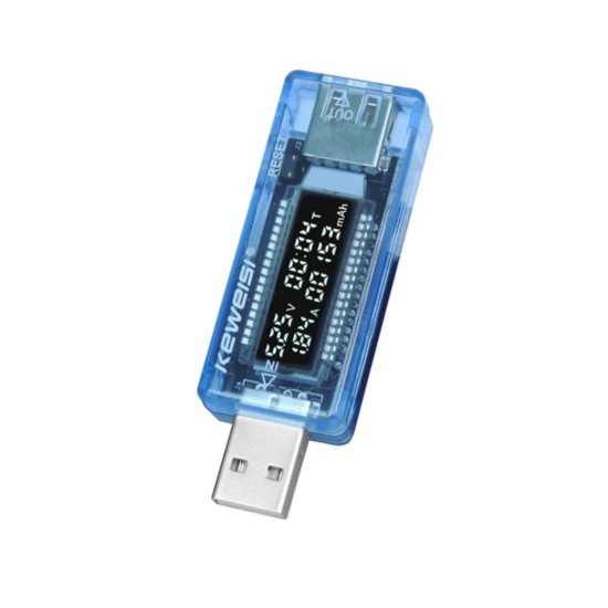 KEWEISI KWS-V20 USB CURRENT VOLTAGE CAPACITY TESTER