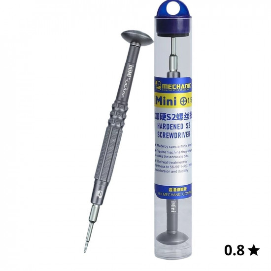 MECHANIC IMINI SERIES 0.8 NON-SLIP SCREWDRIVER - STAR HEADED