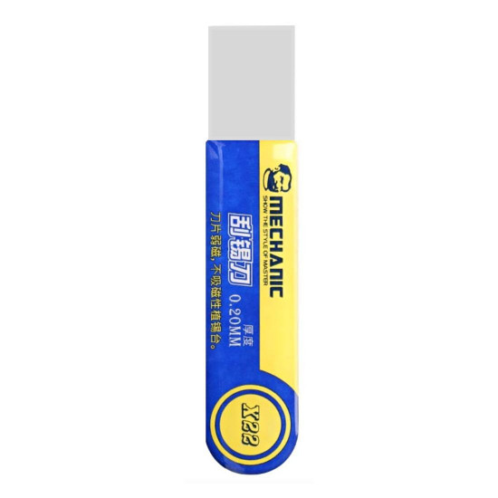 MECHANIC X22 STENCILS SCRAPPER FOR REBALLING SOLDER PASTE - 0.20MM