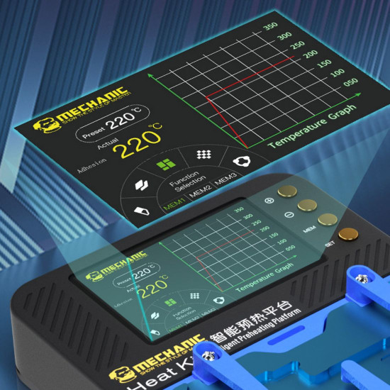 MECHANIC HEAT KIT INTELLIGENT REFLOW SOLDERING HEATING PLATFORM FOR IPHONE X TO 13PRO MAX PCB MOTHERBOARD