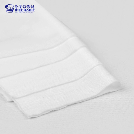 MECHANIC HK4090 ANTISTATIC SOFT MICROFIBER CLEANROOM WIPERS - 400 PCS