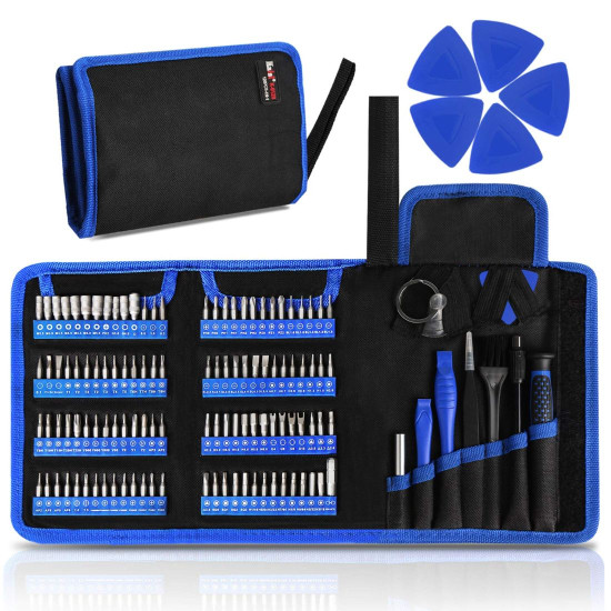 KAISI K-9126 PROFESSIONAL MAGNETIC SCREWDRIVER SET WITH PORTABLE POCKET - 126 IN 1