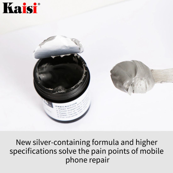 KAISI 183°C HIGH-TEMPERATURE MELTING POINT LEAD-FREE SOLDER PASTE FOR MOBILE PHONE BGA REPAIR - 40G