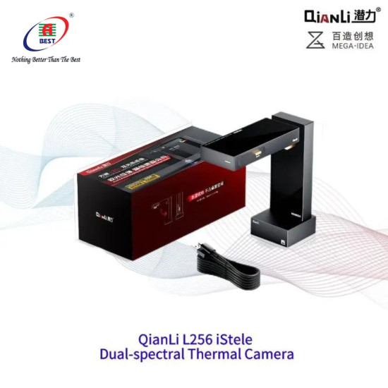 QIANLI L256 ISTELE DUAL-SPECTRAL THERMAL CAMERA SHORT CIRCUIT THERMOMETER FOR MOTHERBOARD REPAIR