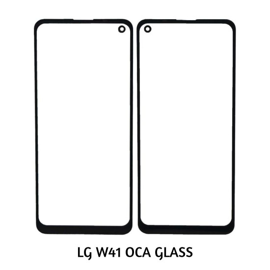 REPLACEMENT FRONT LCD GLASS WITH OCA FOR LG W41