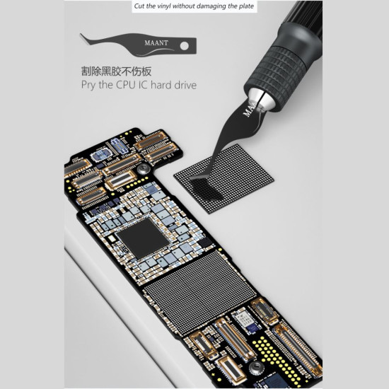 MAANT MY-102 MULTI-FUNCTIONAL CARBON STEEL BLADE SET FOR MOTHERBOARD GLUE REMOVAL