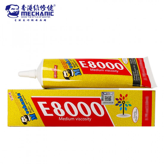 MECHANIC E8000 TRANSPARENT MULTI-PURPOSE ADHESIVE - 50ML