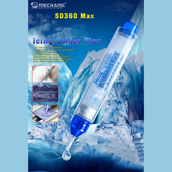 MECHANIC ICING SD360 MAX SOLDER FLUX PASTE - HALOGEN FREE