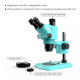 RF4 RF-6565TV TRINOCULAR STEREO MICROSCOPE WITH 6.5X TO 65X CONTINUOUS ZOOM