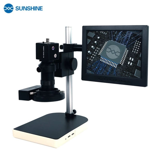 MS8E-01 ELECTRONIC DIGITAL MICROSCOPE WITH CONTINUOUS ZOOM OF 0.7X TO 4.5X