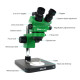 RELIFE RL-M5T-B1 TRINOCULAR STEREO MICROSCOPE - GREEN