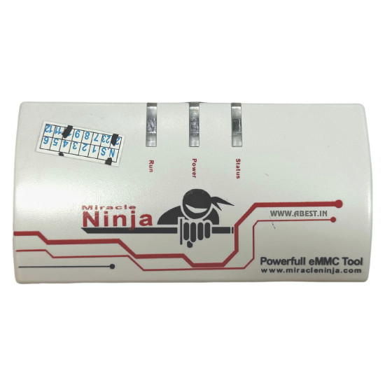 MIRACLE NINJA POWERFULL EMMC PROGRAMMING TOOL WITH 4 SOCKET 